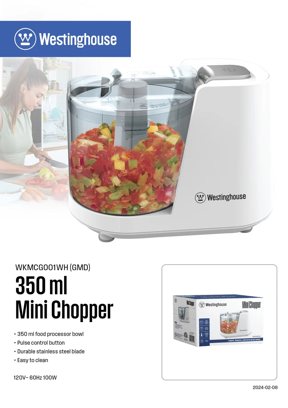 SIMPLE LIFE MINI CHOPPER - WKMCGO01
