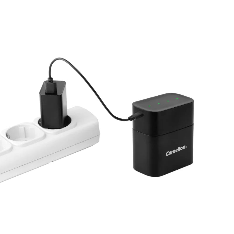 Lithium Batteries & Charger set (4AA) - LBC-329MST