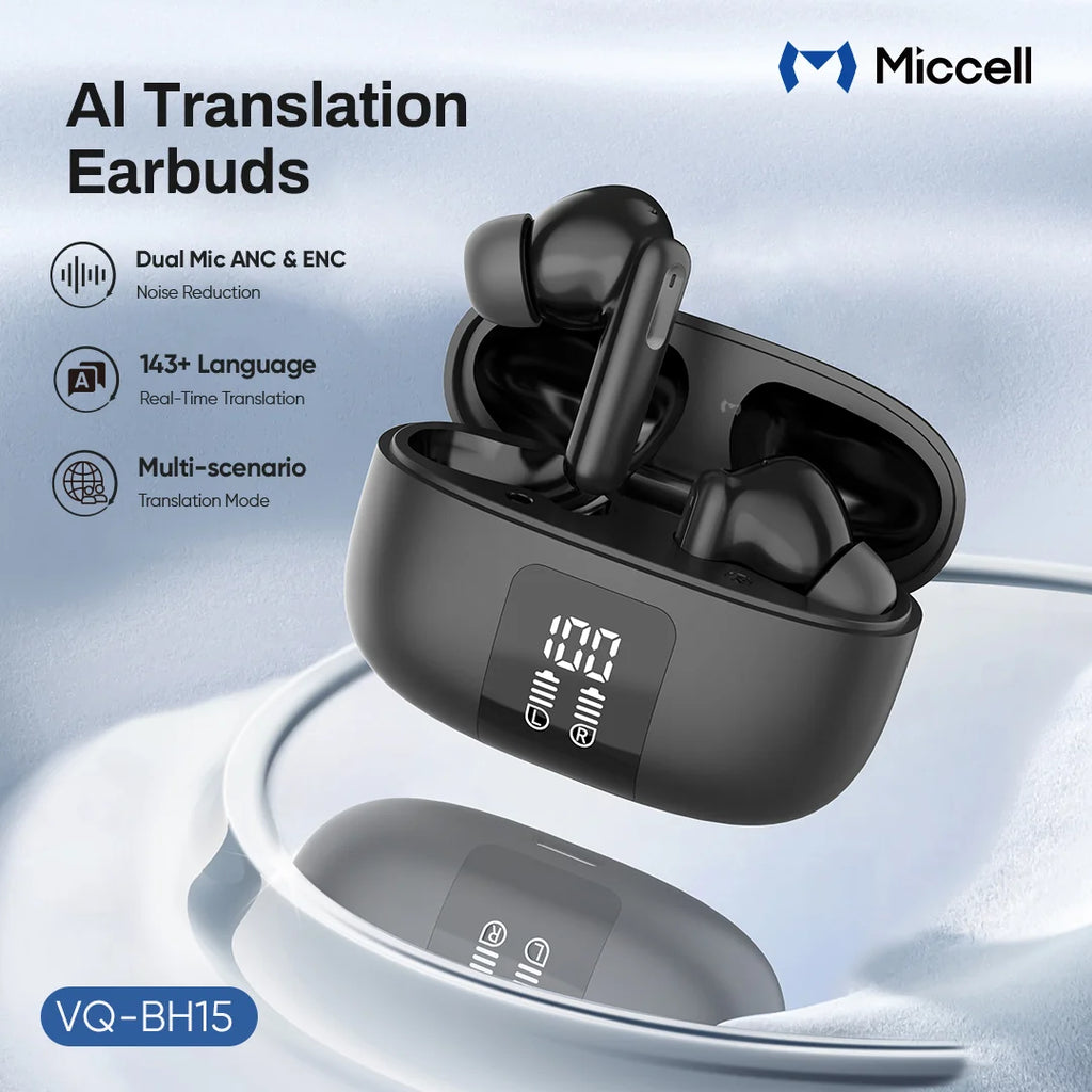 Ai TRANSLATION EARBUDS (ANC+ENC) VQ - BH15
