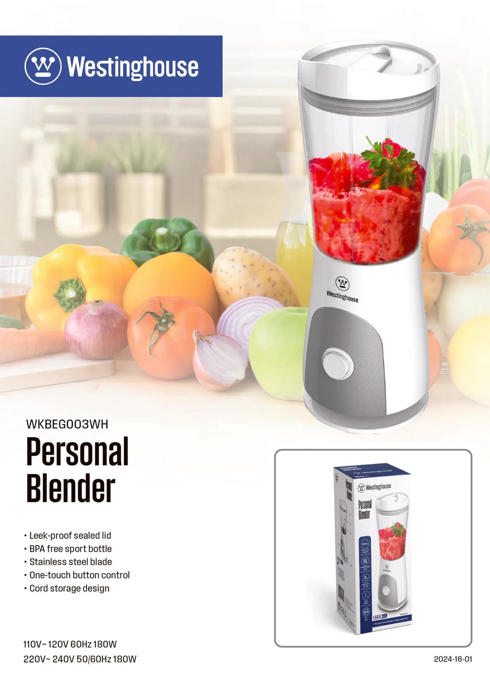 PERSONAL BLENDER SIMPLE LIFE - WKBEGO03