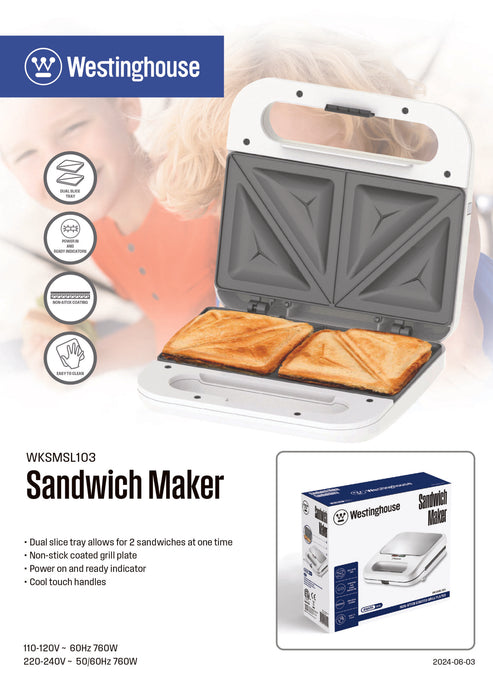 SIMPLE LIFE SANDWICH MAKER - WKSMSL103