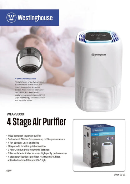 4-Stage Air Purifier - WEAP8030