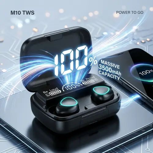 M10 TWS Wireless Earbuds