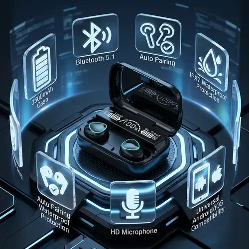 M10 TWS Wireless Earbuds